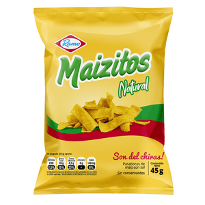 Pasabocas Maizitos Naturales x 45 gr