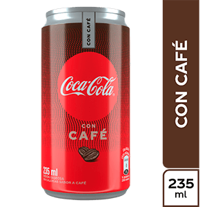 Gaseosa Coca Cola Sin Azucar Cafe