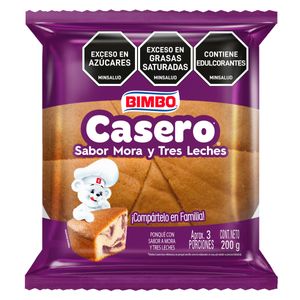 Casero Marmoleado Mora Y Tres Leches