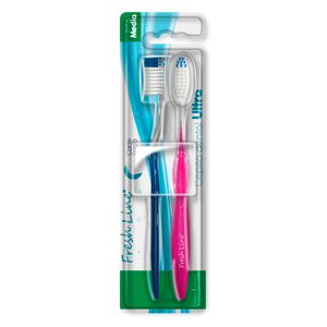 Cepillo Dental Adulto Ultra Fresh Line X 2