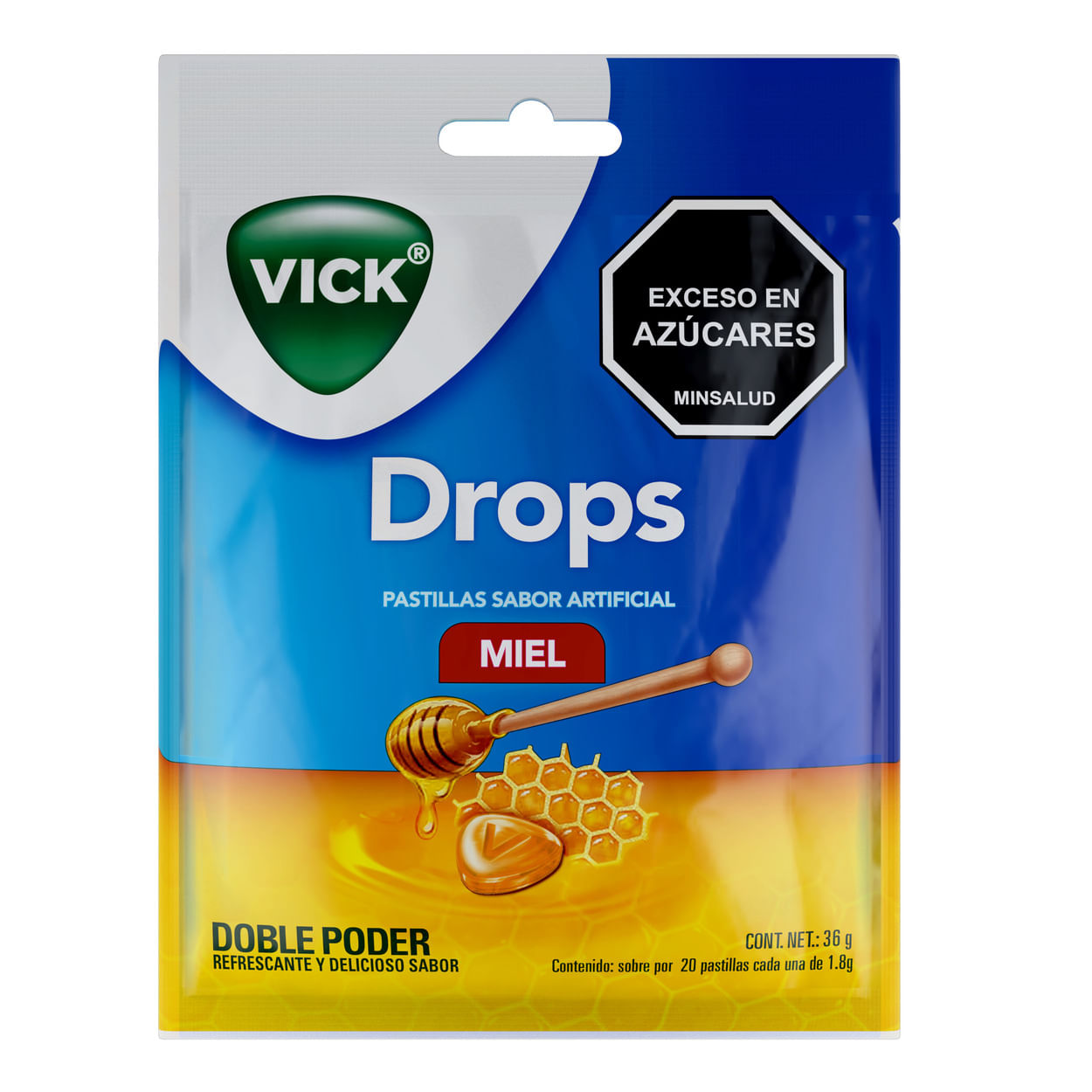 VICK DROPS MIEL