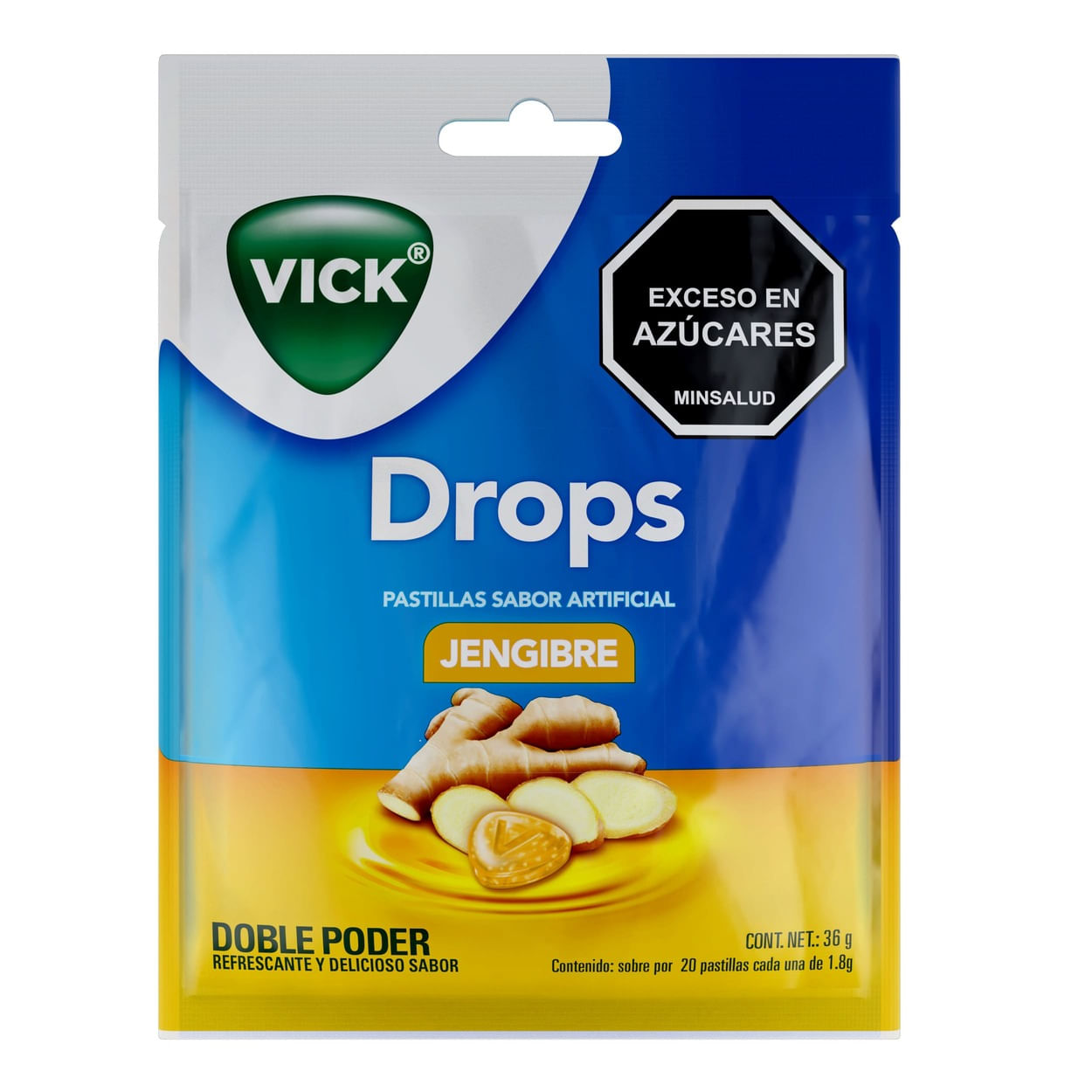 VICK DROPS JENGIBRE