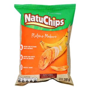 Natuchips Fritolay Platano Maduro X 38g