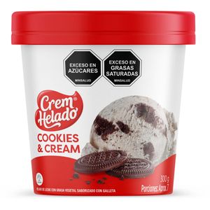 Helado Crem Helado Cookies & Cream