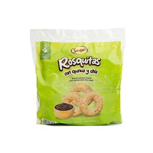 Rosquitas De Quinua Y Chia Servipan X 12