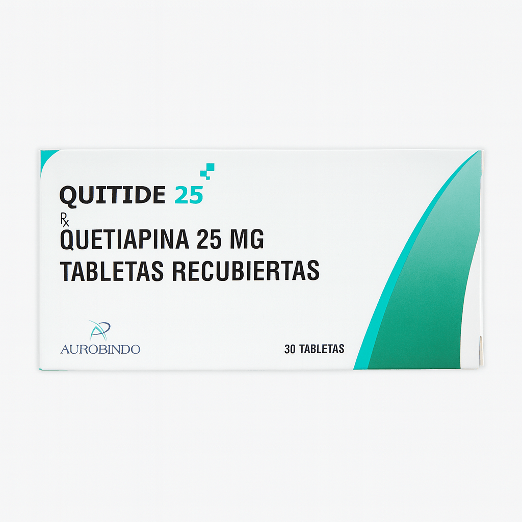 QUITIDE 25 MG (QUETIAPINA)
