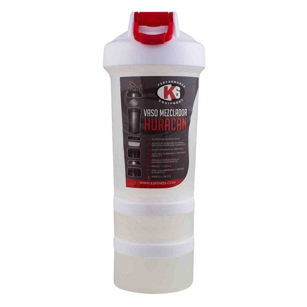 SHAKER DE PROTEÍNA TERMO VASO MEZCLADOR 450ML MULTIFUNCIONAL -K6
