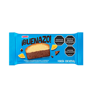 Ponque Buenazo Naranja Chocolate