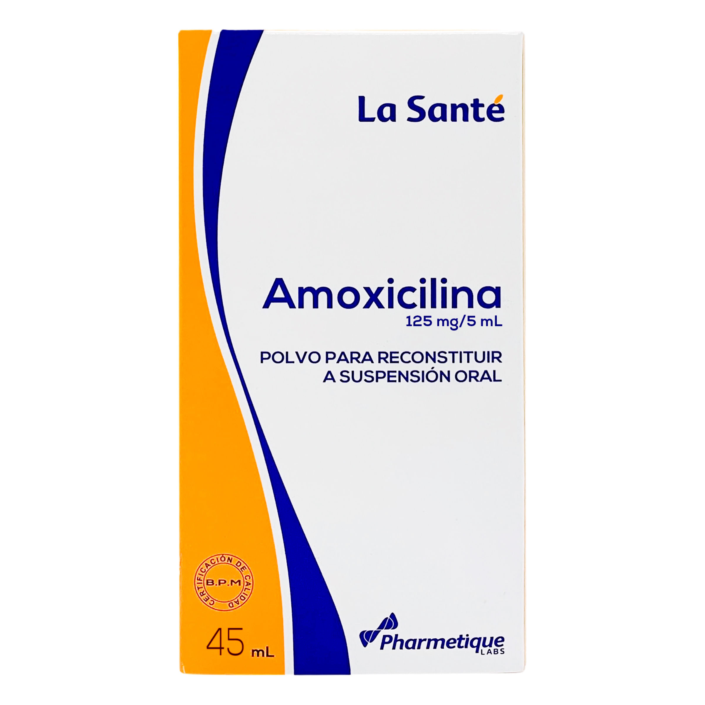 AMOXICILINA 125 MG / 5 ML (LA SANTE)