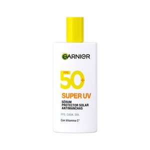 Protector Solar Garnier Antimanchas Super Uv Fluido Invisible Con Vitamina C