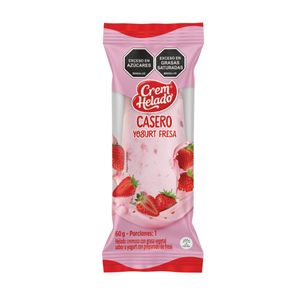 Helado Casero Yogurt Fresa