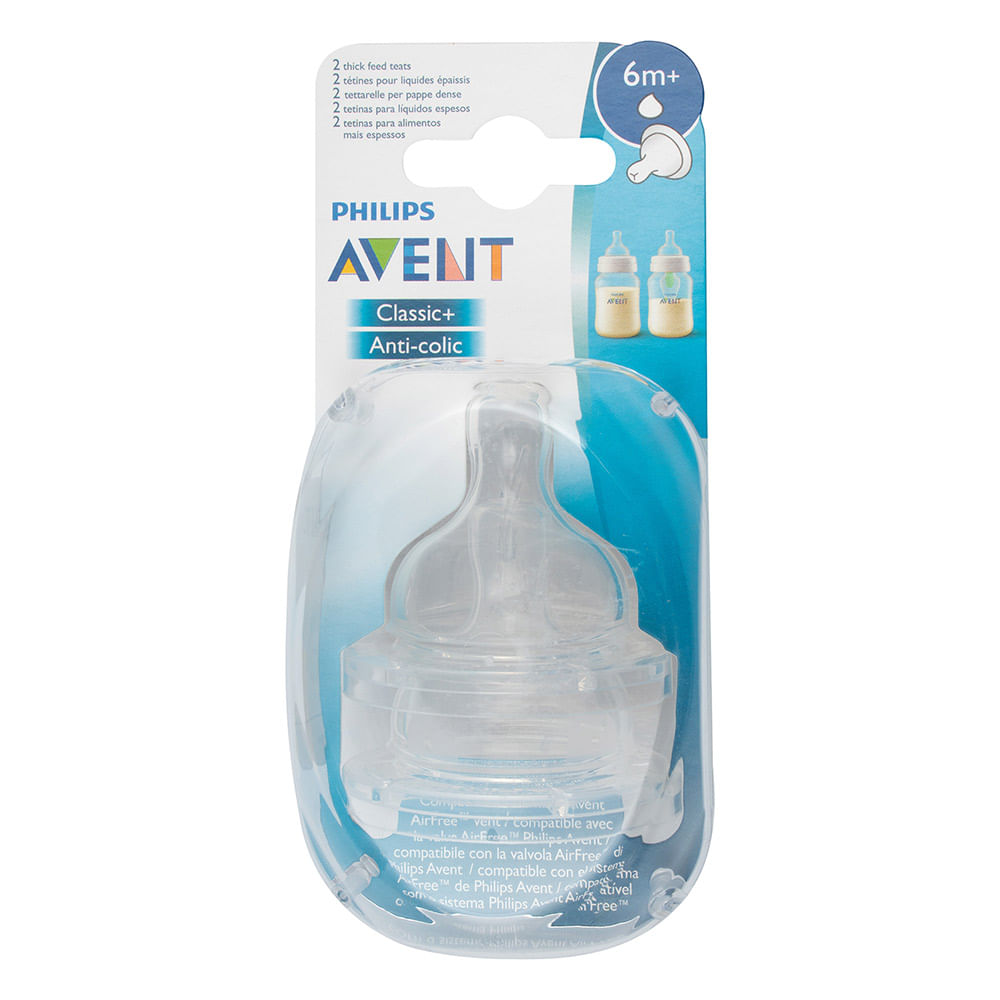 Chupo Flujo Rapido + 6 Meses Avent Ref SCF634/27