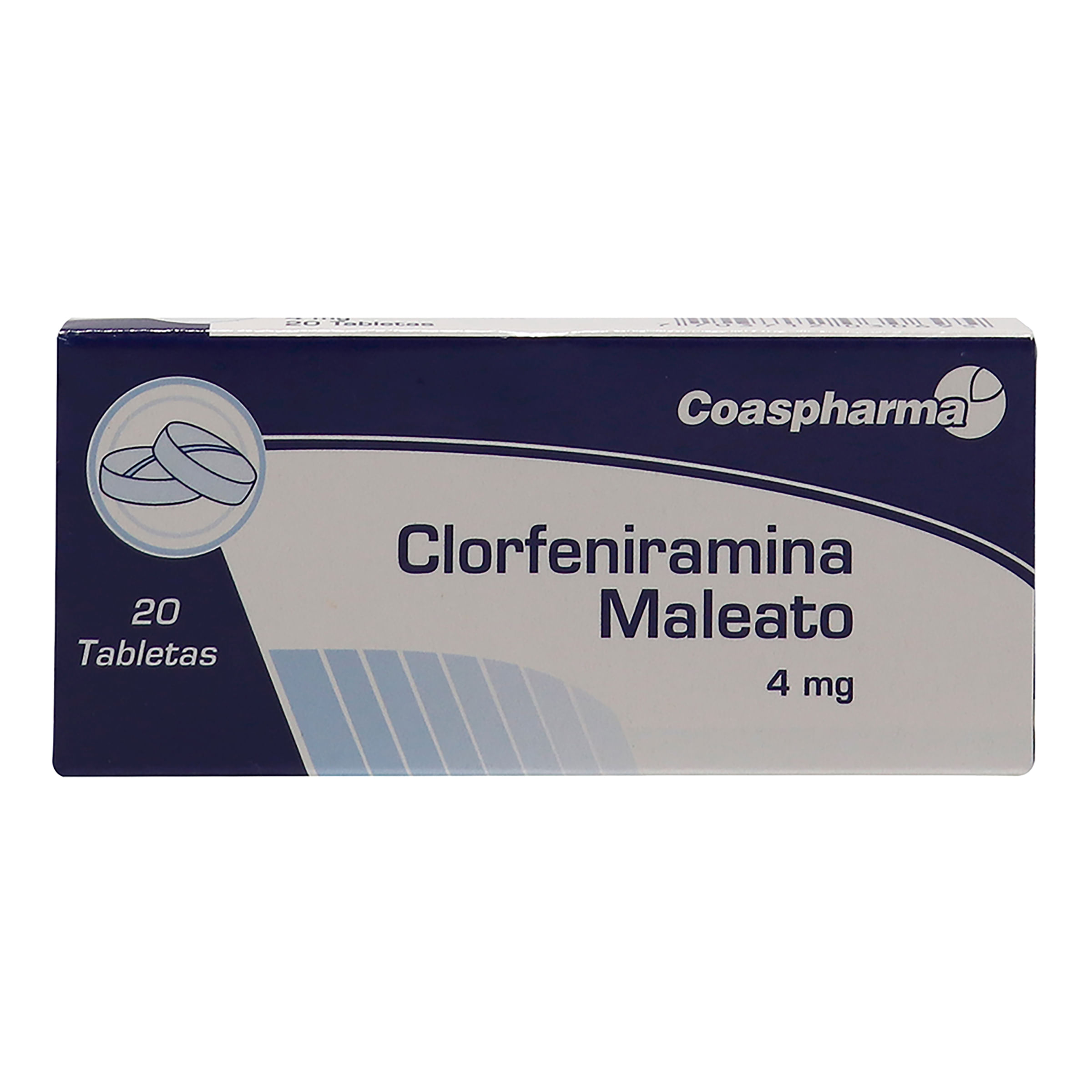 CLORFENIRAMINA 4 MG (COASPHARMA)