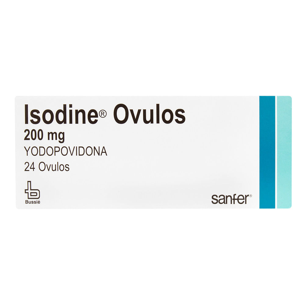 ISODINE OVULOS 200 MG