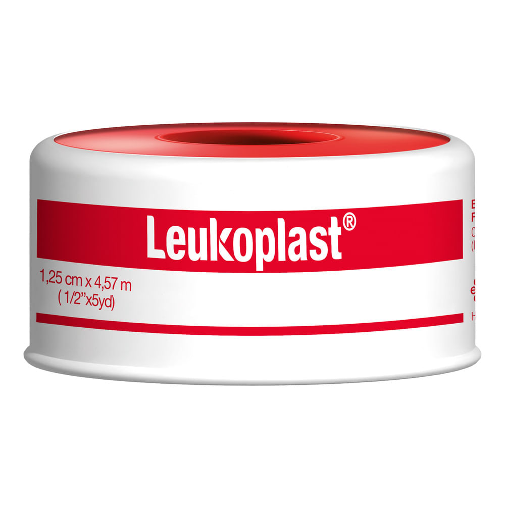 ESPARADRAPO LEUKOPLAST TELA 1/2 X 5 YDS