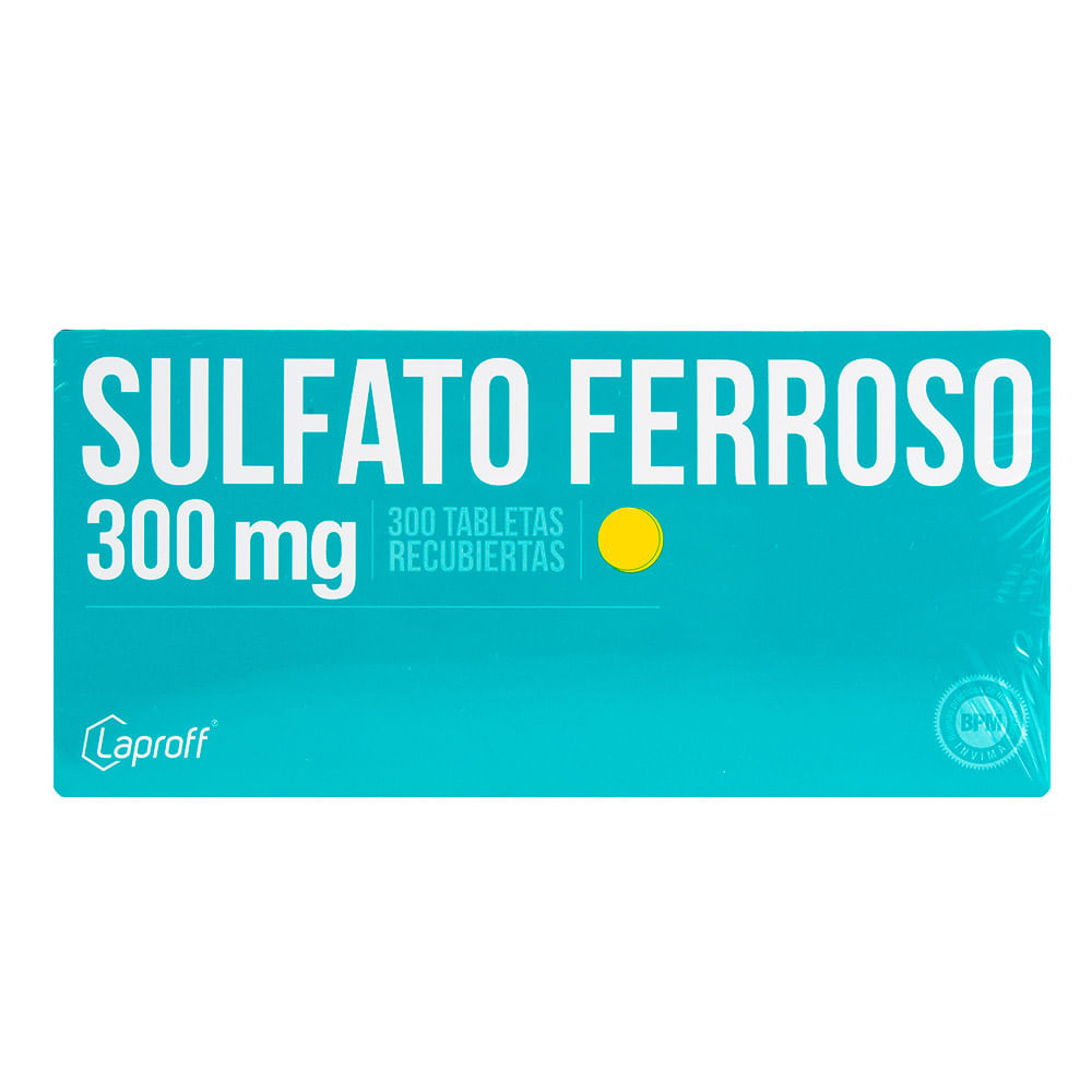 SULFATO FERROSO (LAPROFF)