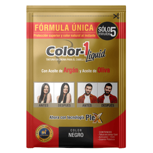 Tintura Liquida 5 Minutos Color-1 Negro