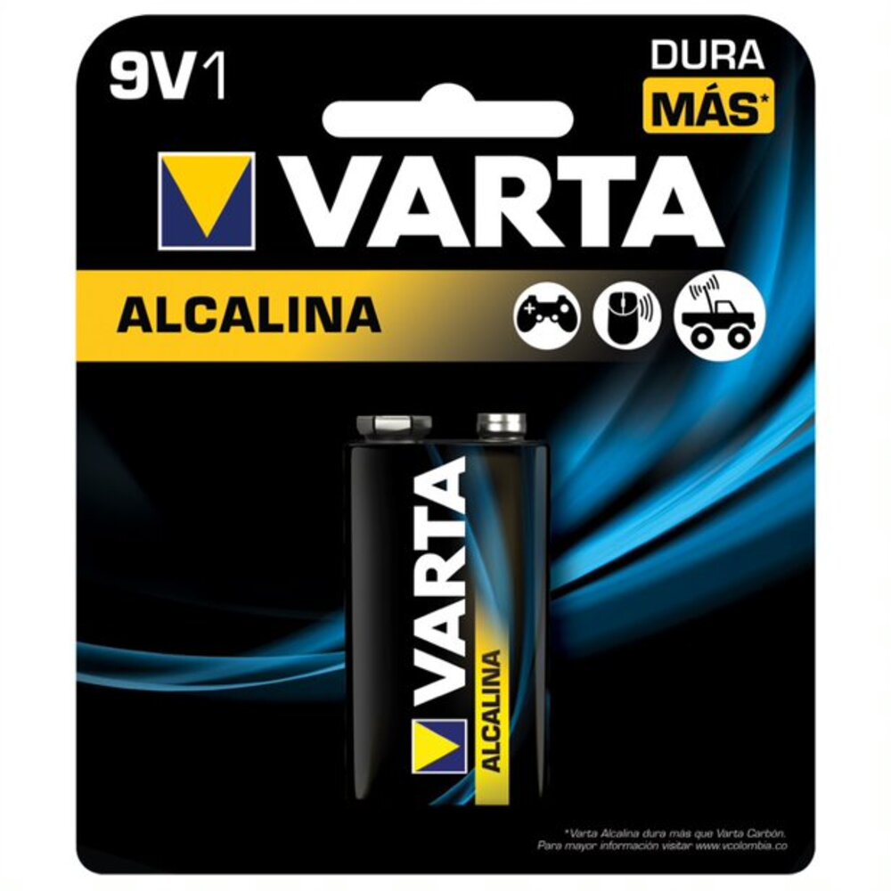 Pila Varta Alkalina 9V Ref 4922