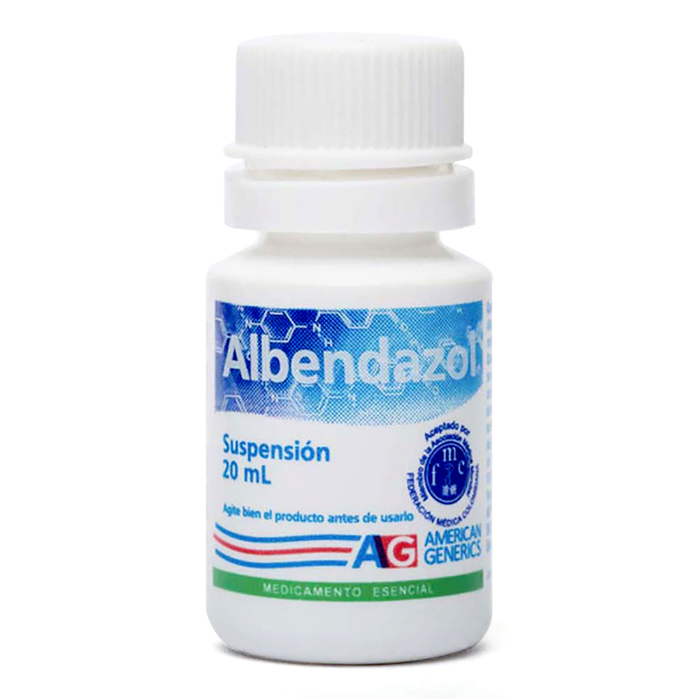 ALBENDAZOL SUSP 400 MG (AG)