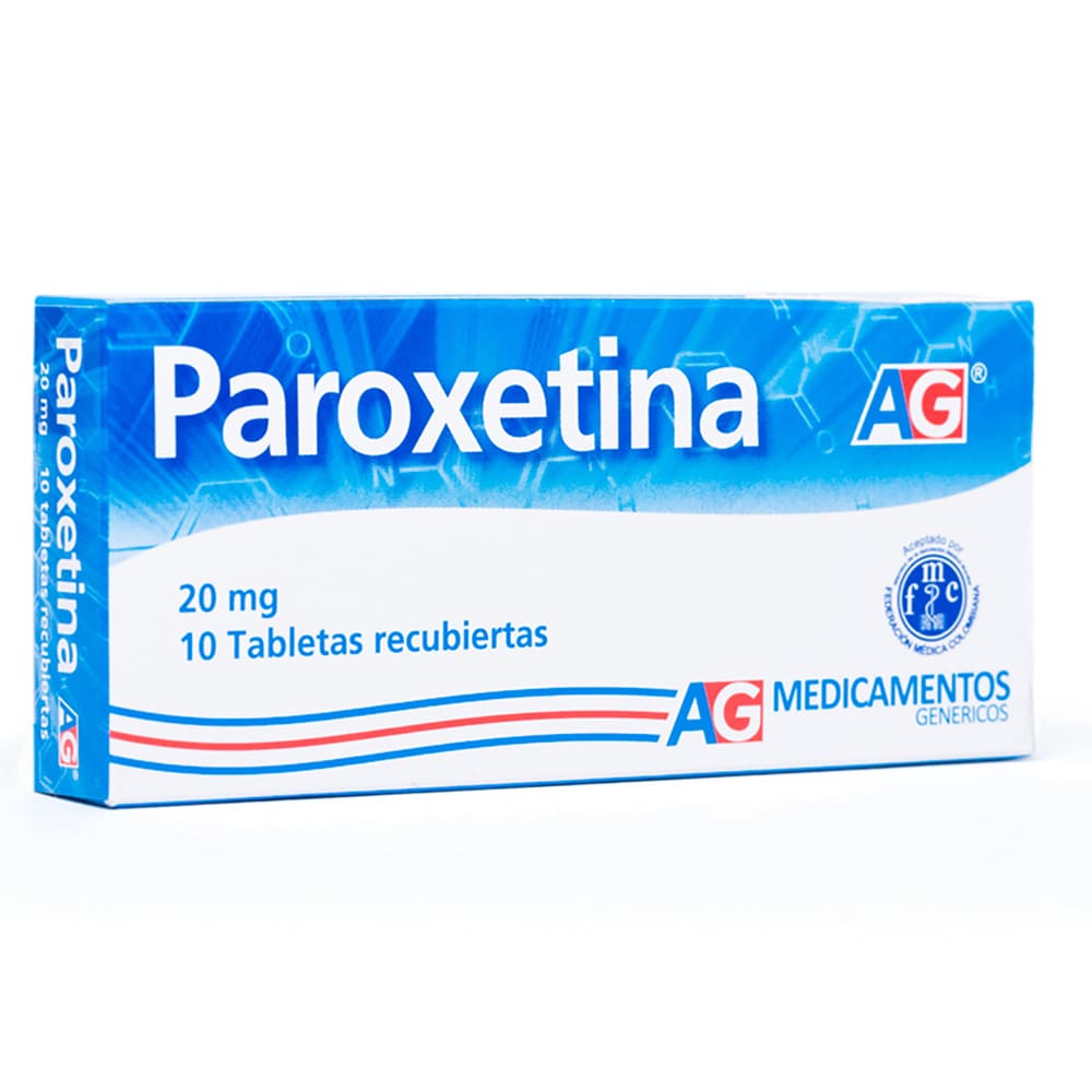 PAROXETINA 20 MG (AG)