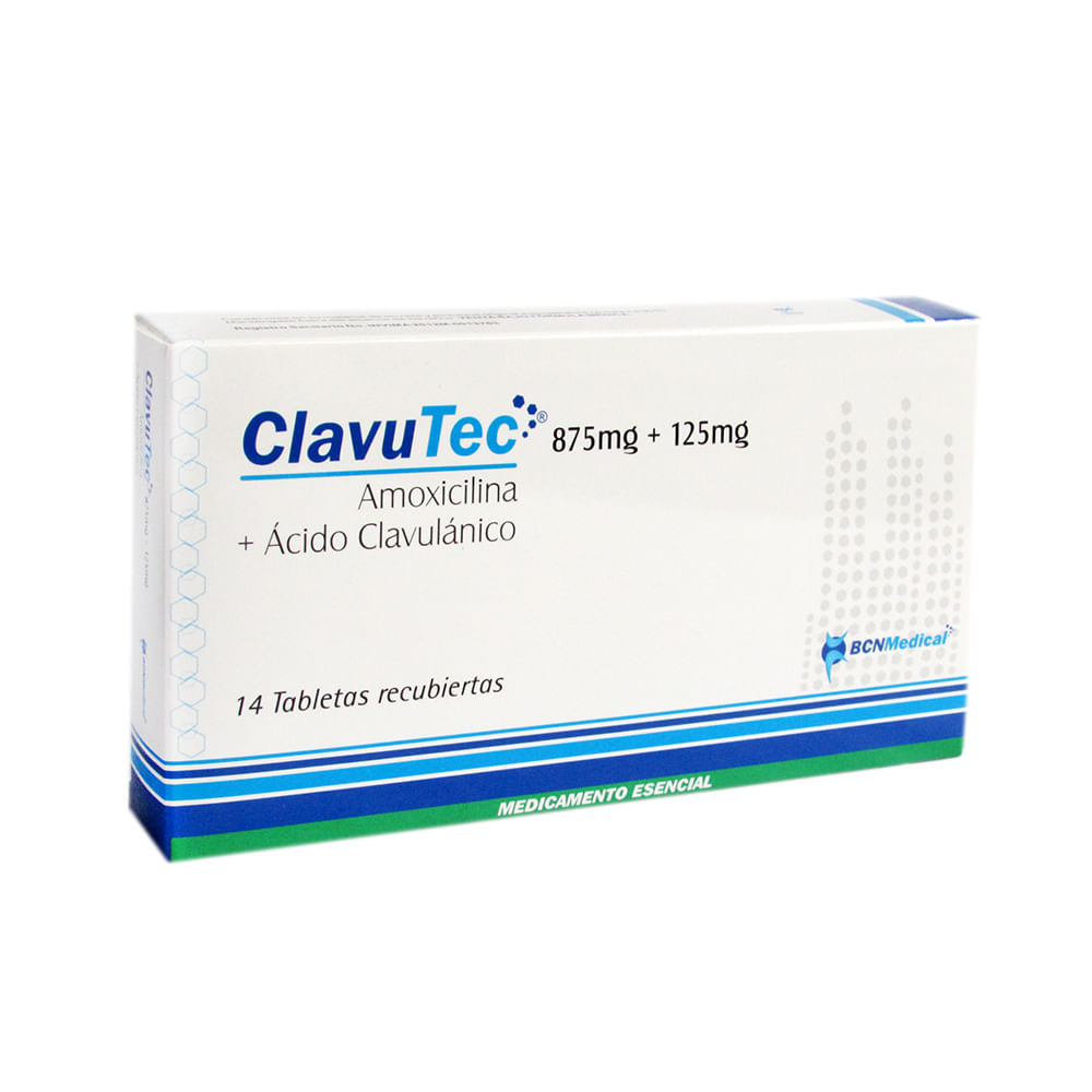 CLAVUTEC 875/125 MG (AMOXICILINA)