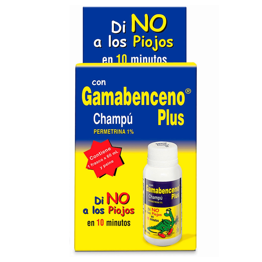 GAMABENCENO PLUS CHAMPU