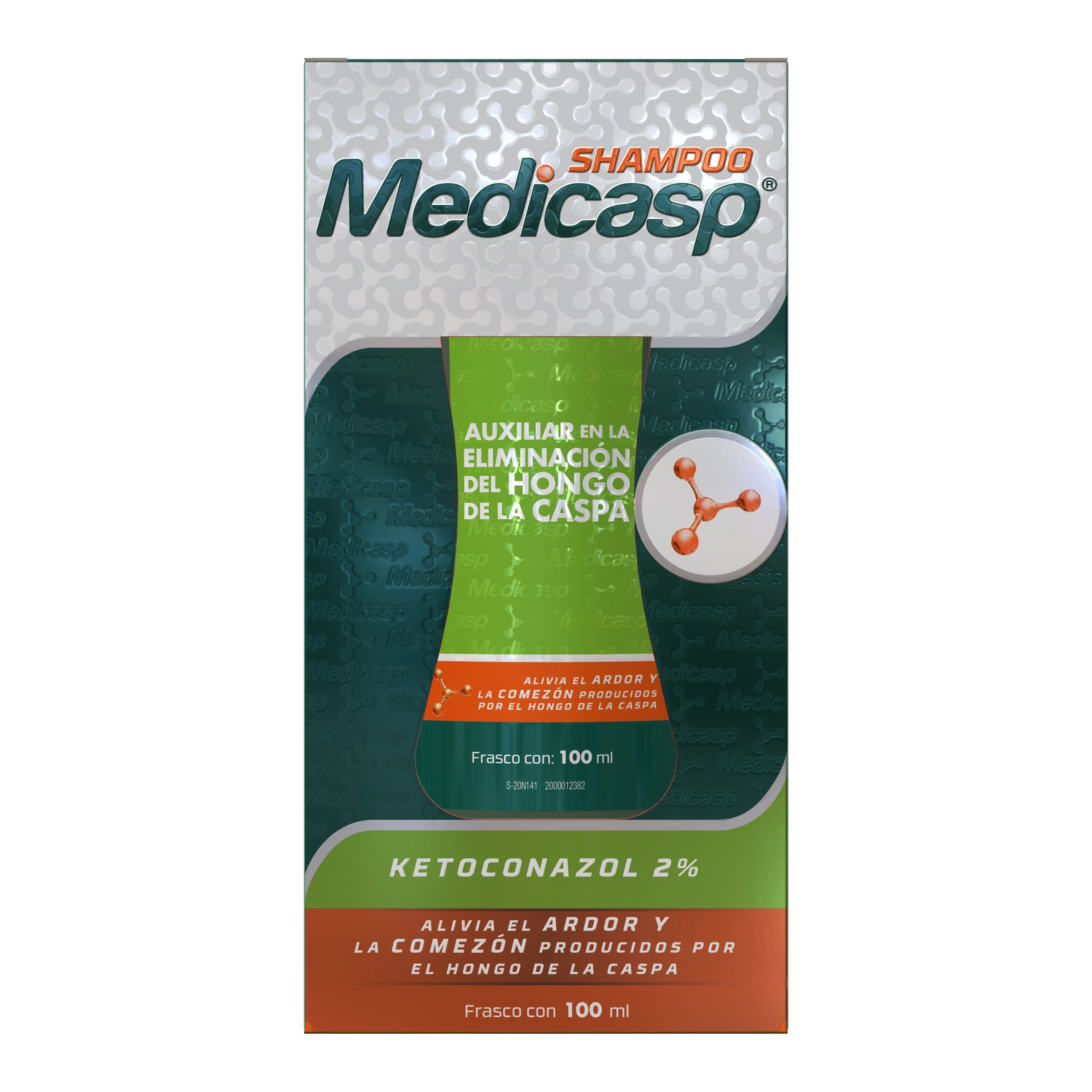 MEDICASP CHAMPU CAPILAR ANTICASPA KETOCONAZOL