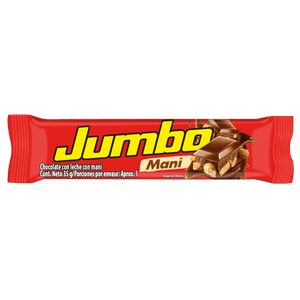 Chocolatina Jumbo Maní x40gr