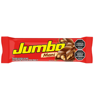Chocolatina Jumbo Maní 100gr