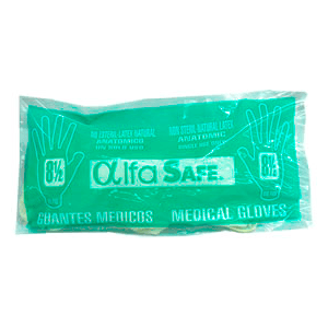 GUANTES CIRUGIA ALFA N-8 1/2 ALFASAFE