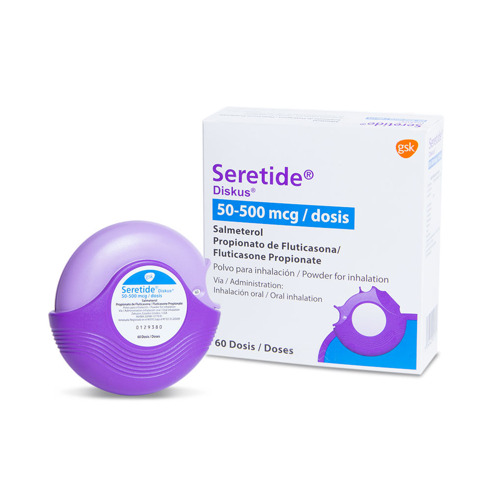 Seretide Diskus 50/500Mcg Polvo