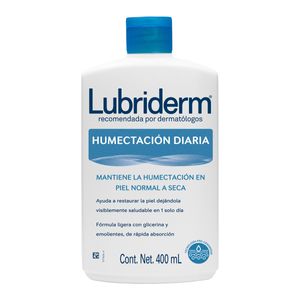 Crema Corporal Lubriderm Piel Normal X 400ml