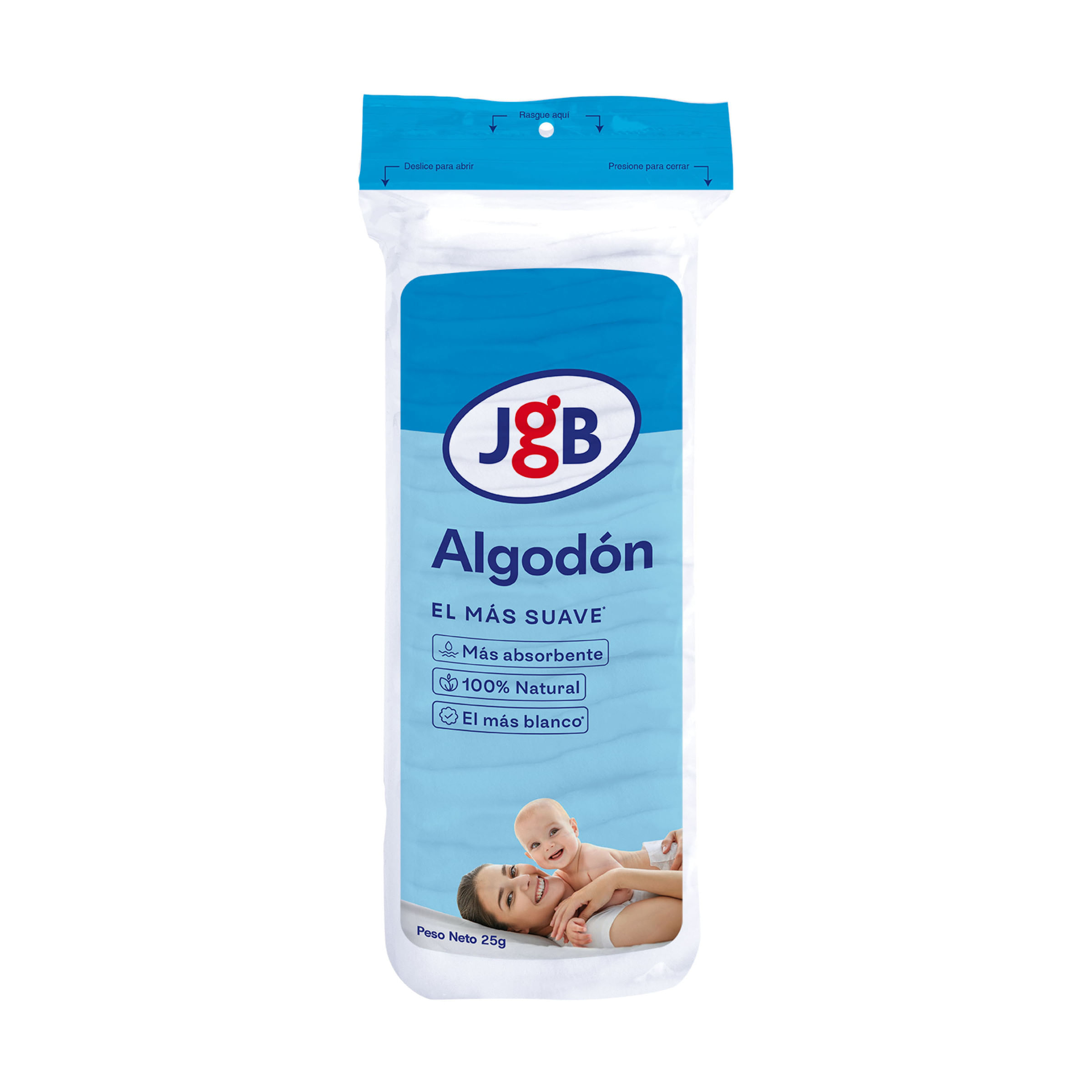 ALGODON ZIG -ZAG JGB