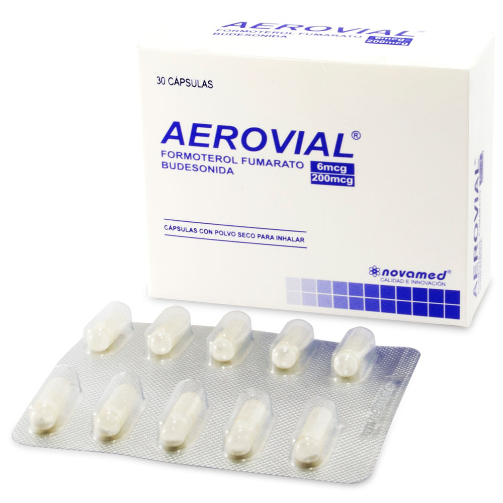 AEROVIAL 200 MCG - 6 MCG SIN INHALADOR