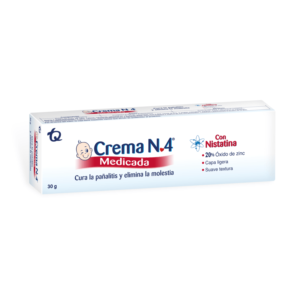 CREMA N 4 ANTIPAÑALITIS MEDICADA