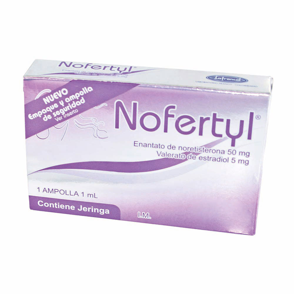 NOFERTYL INY AMP X 1 ML + JERINGA