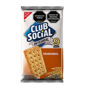 Galletas Club Social Integral X9 Und X234gr