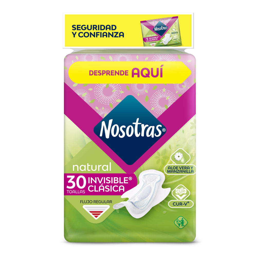 TOALLAS NOSOTRAS INVISIBLE CLASICA