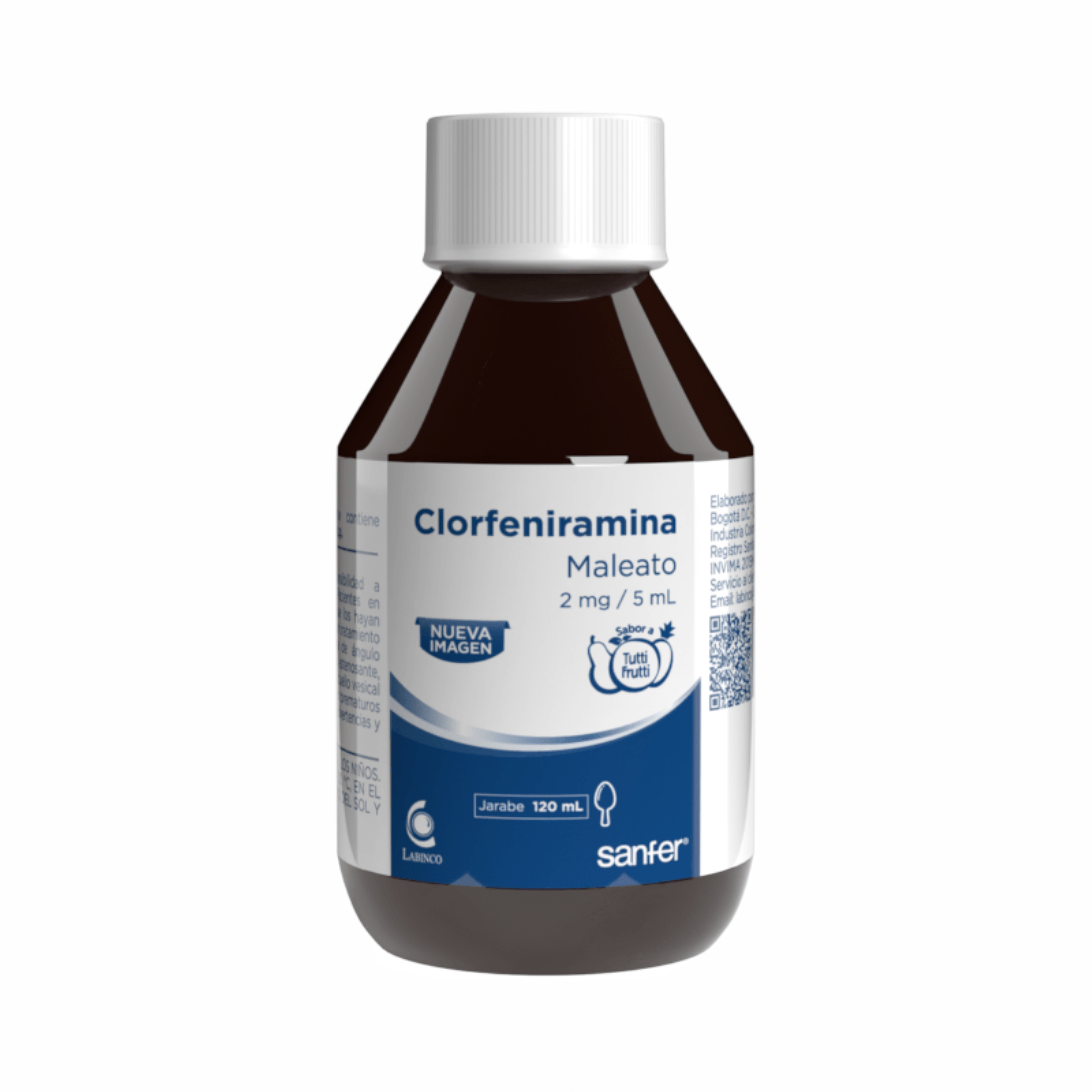 CLORFENIRAMINA JARABE 2MG/5 ML (LABINCO)