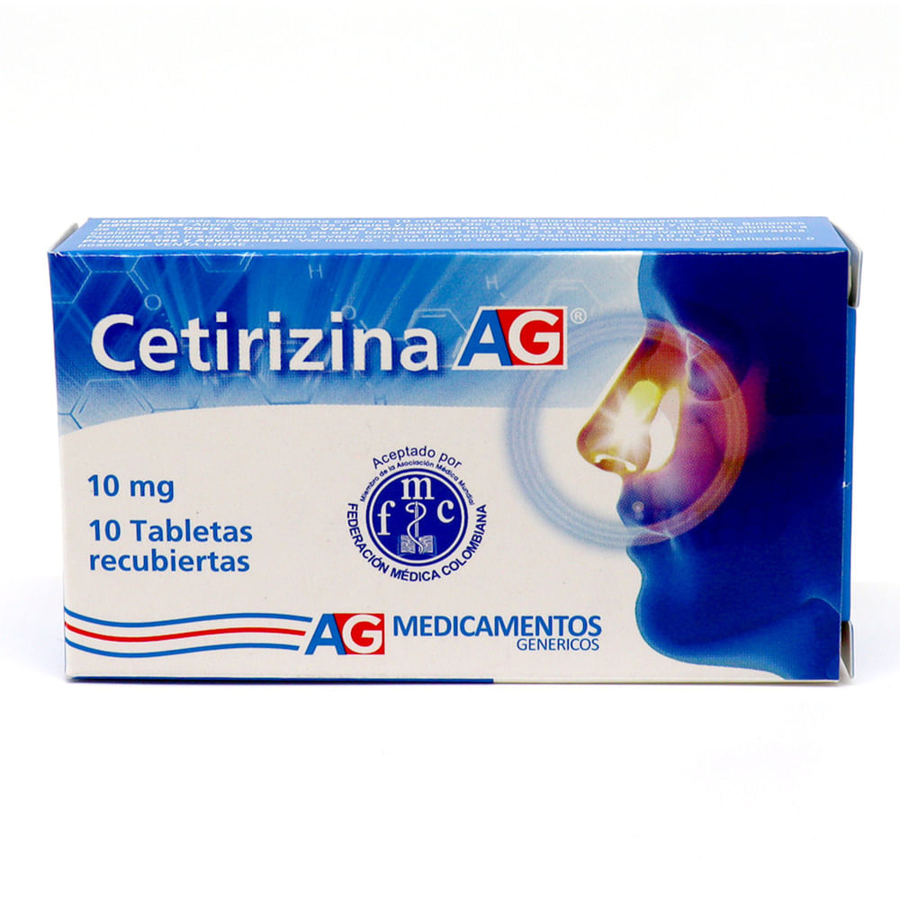 CETIRIZINA 10 MG (LA SANTE)