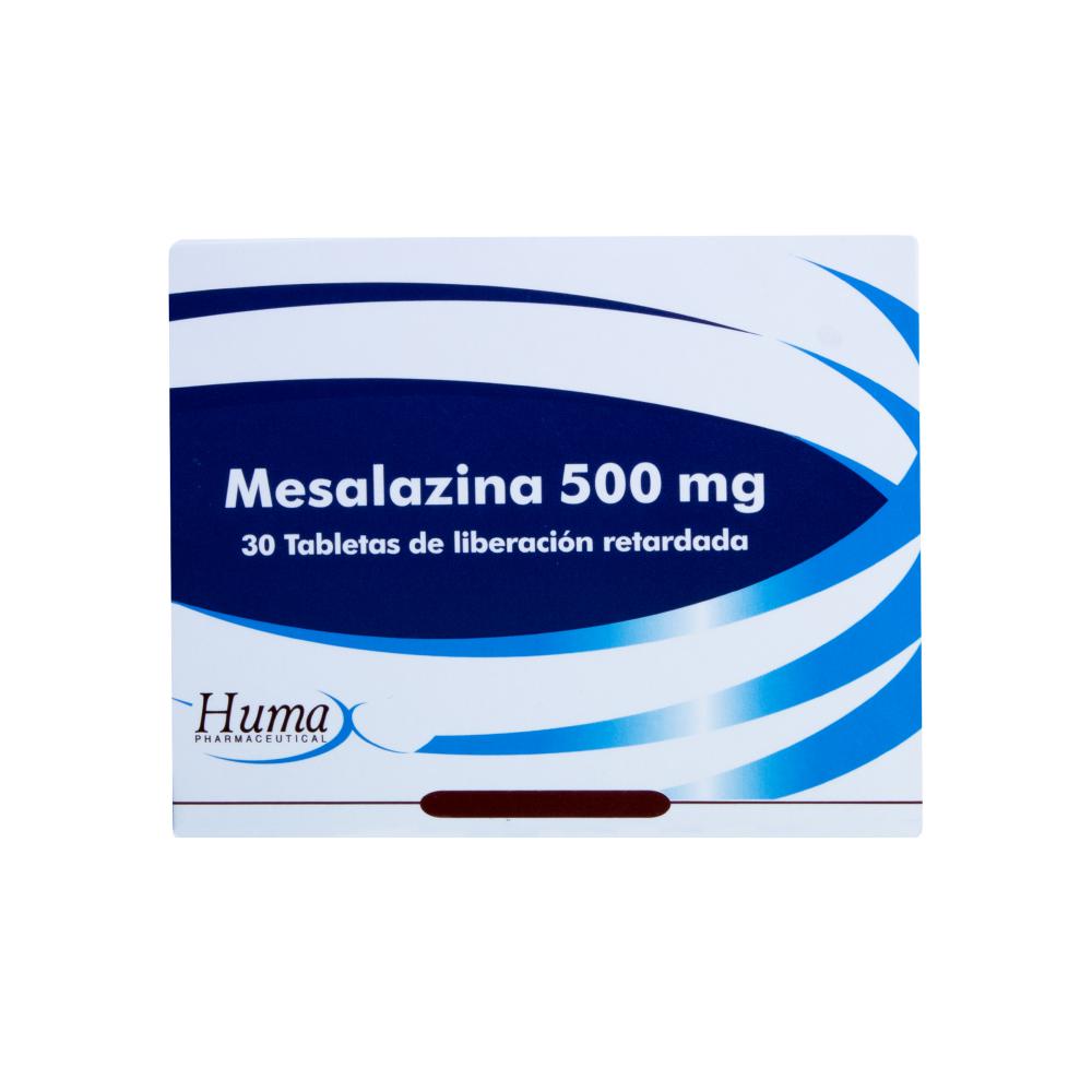 MESALAZINA 500 MG (HUMAX)