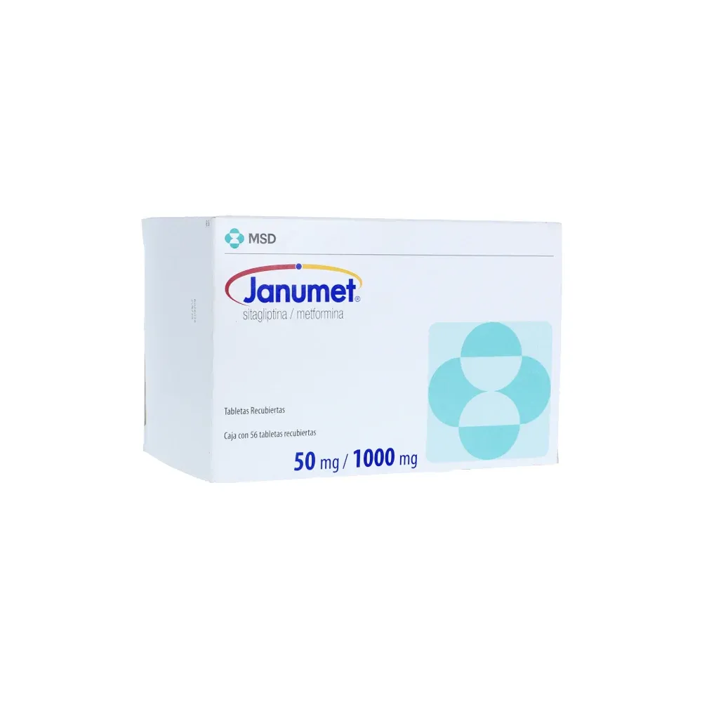 JANUMET 50 MG/1000 MG
