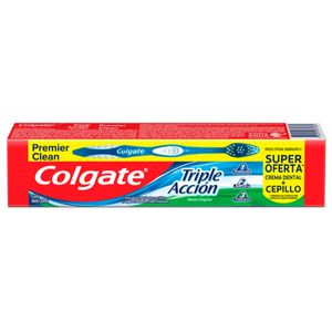 Crema Dental Colgate Triple Acción Crema + Cepillo