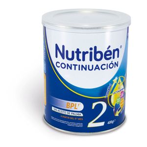 Formula Infantil Nutriben Continuación Etapa 2 6 Meses + X 400g