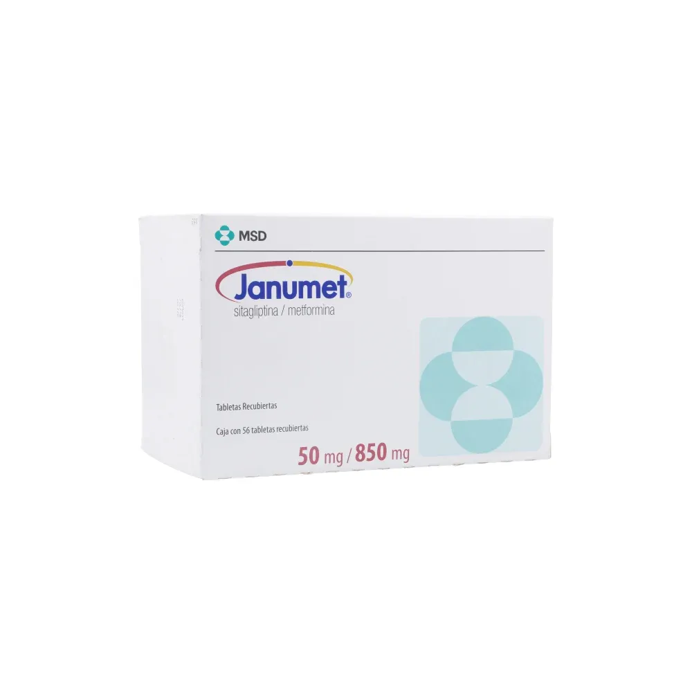 JANUMET 50 MG/ 850 MG