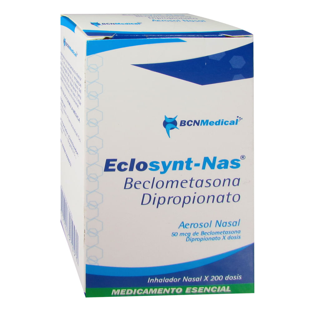 ECLOSYNT NASAL 50 MCG (BECLOMETASONA)