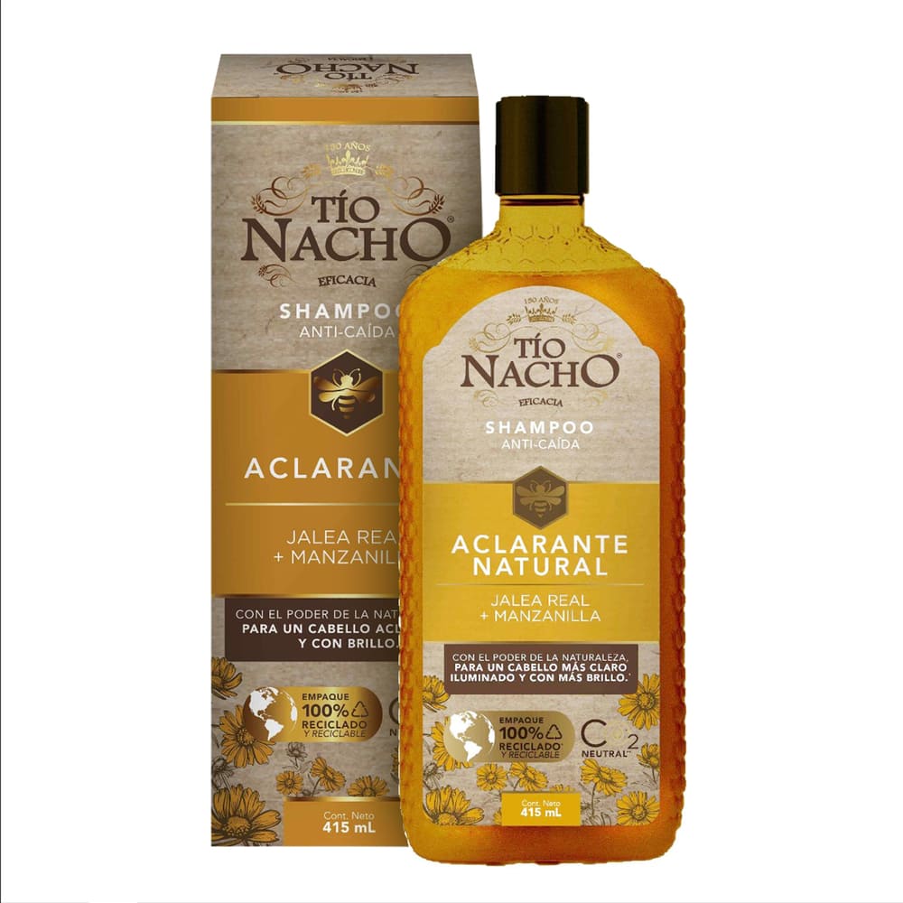 Tio Nacho Champu Capilar Manzanilla Aclarante