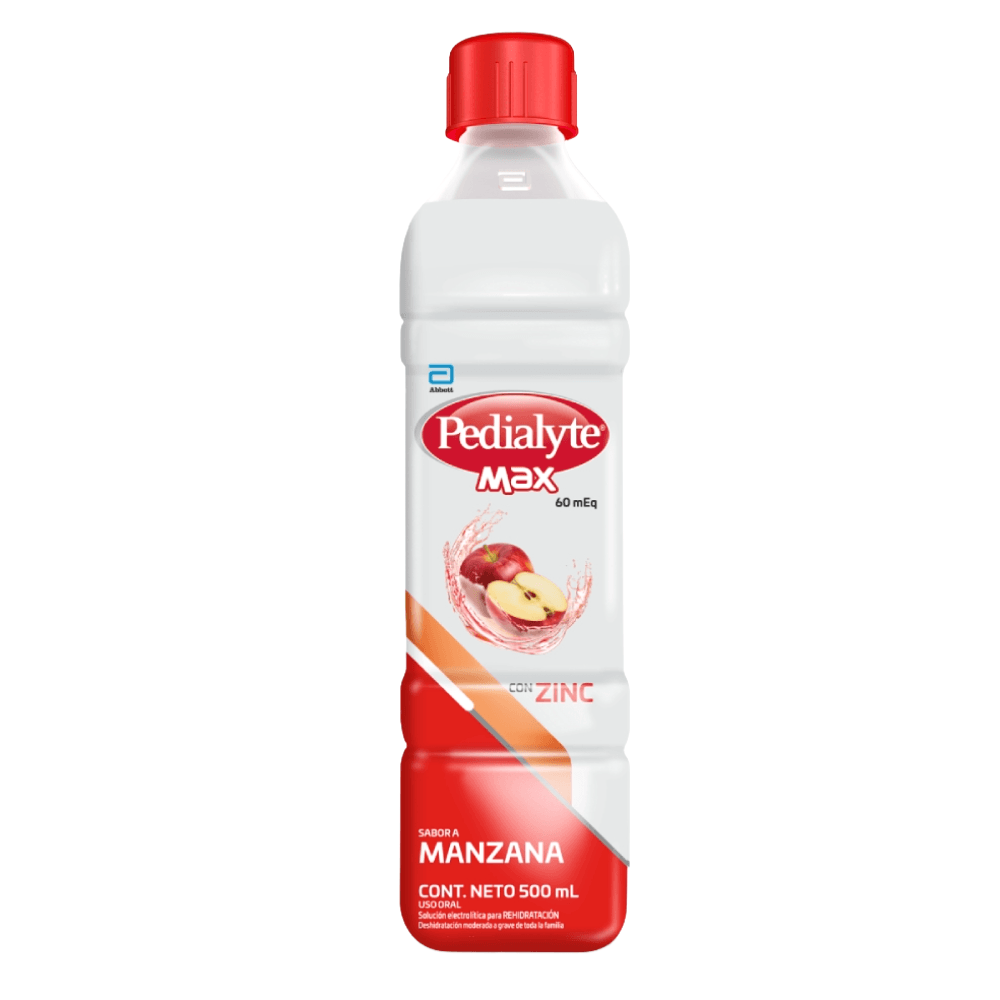 SUERO DE REHIDRATACION PEDIALYTE MAX 60 MANZANA