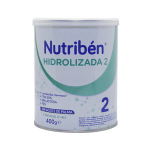 Fórmula Infantil Nutribén Hidrolizada Láctea 2 x 400 gr