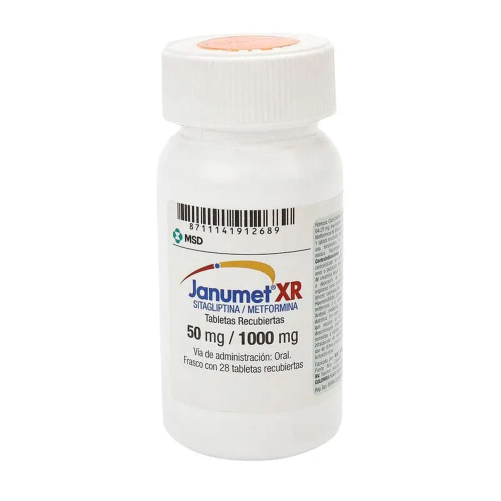 JANUMET XR 50/1000 MG